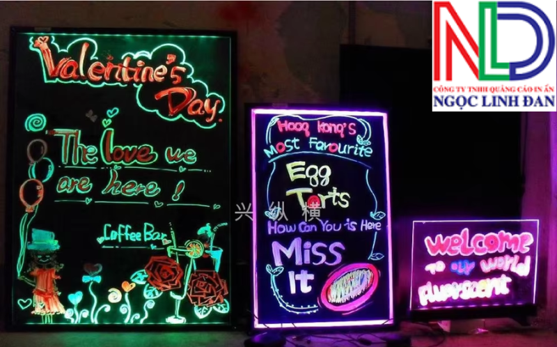 5 Ý tưởng sáng tạo với bảng đèn LED huỳnh quang viết tay cho các sự kiện ngoài trời