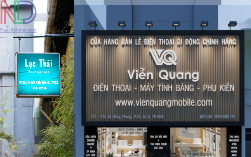 Những lỗi thường gặp khi thiết kế bảng hiệu và cách khắc phục