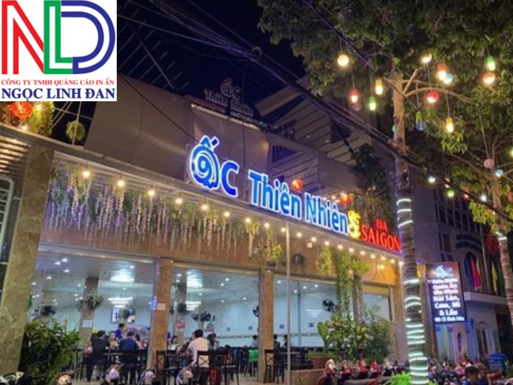 Tăng doanh thu với bảng hiệu đèn LED nổi bật dành cho quán nhậu, nhà hàng đêm