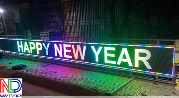 Thiết Kế Thi Công Bảng Hiệu Đèn LED Cho Tết 2025