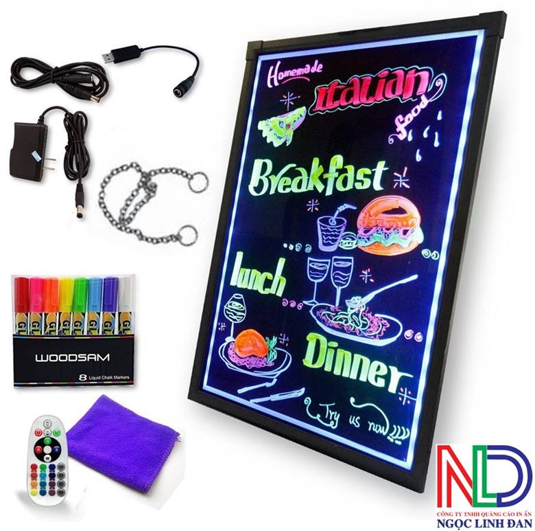 Tối Ưu Hóa Chi Phí Marketing Với Bảng LED Huỳnh Quang Viết Tay