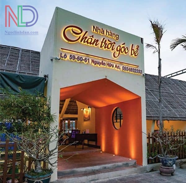Mẫu Chữ Nổi Đẹp Thích Hợp Cho Bảng Hiệu Ngoài Trời