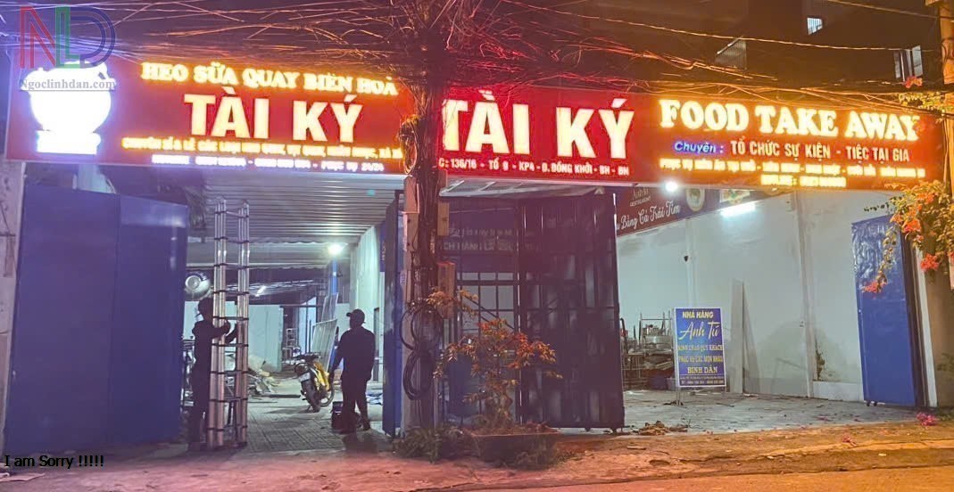 Thiết kế thi công bảng hiệu đèn led