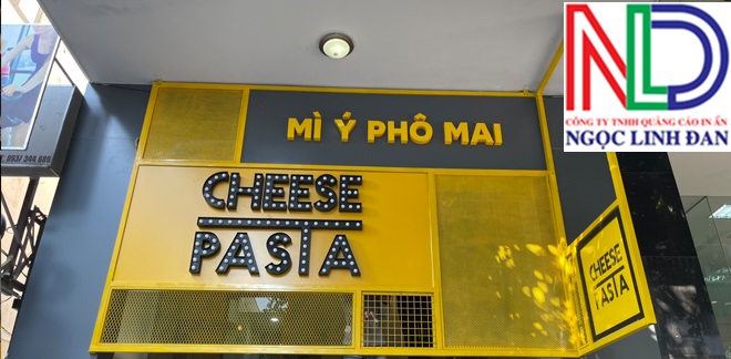 Địa chỉ thiết kế thi công bảng hiệu Alu ở Bình Dương