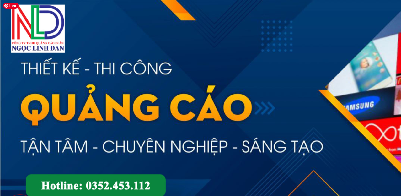 Dịch vụ thiết kế thi công quảng cáo
