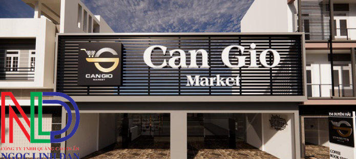 Thiết kế thi công bảng hiệu khung lưới