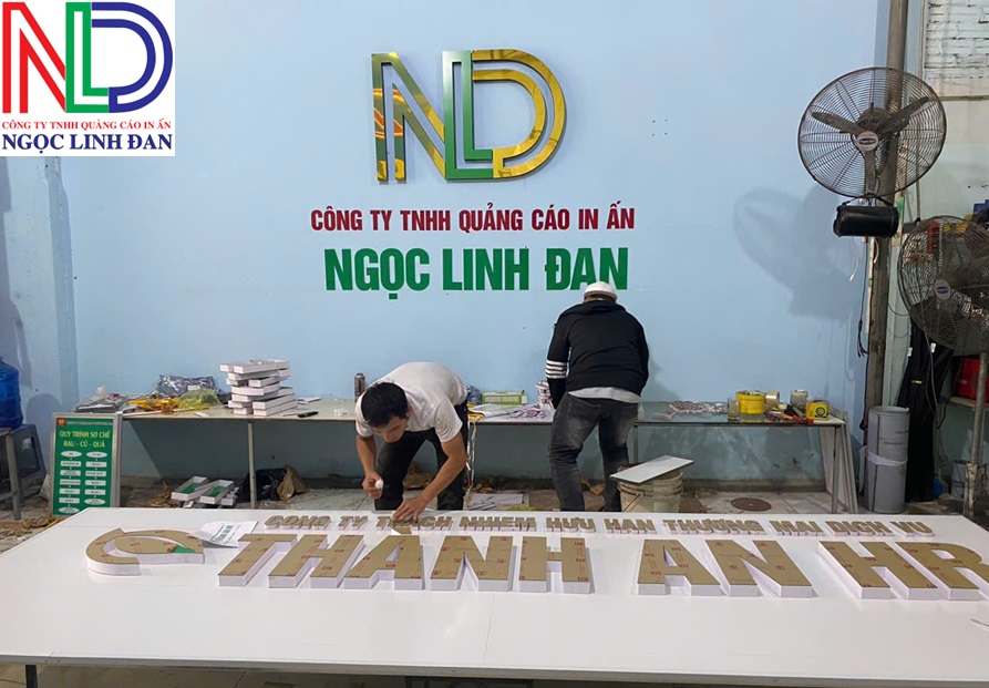 Sự Khác Biệt Của Thiết Kế Thi Công Chữ Nổi Cho Thương Hiệu