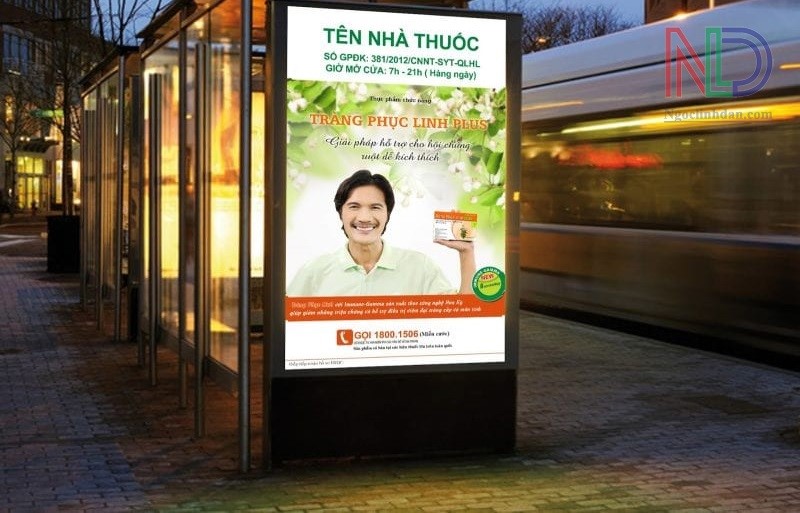 Thiết kế thi công hộp đèn Mica
