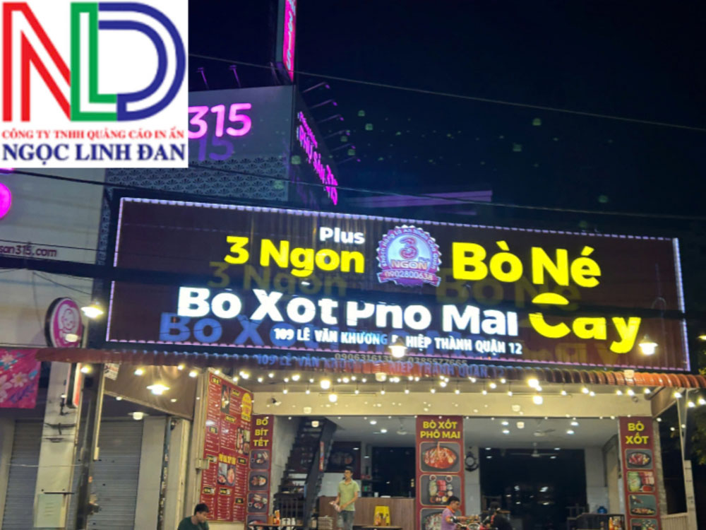 Chi Phí Bảng Hiệu Alu So Với Bảng Hiệu LED: Nên Chọn Loại Nào?