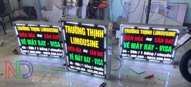 Thiết kế thi công hộp đèn