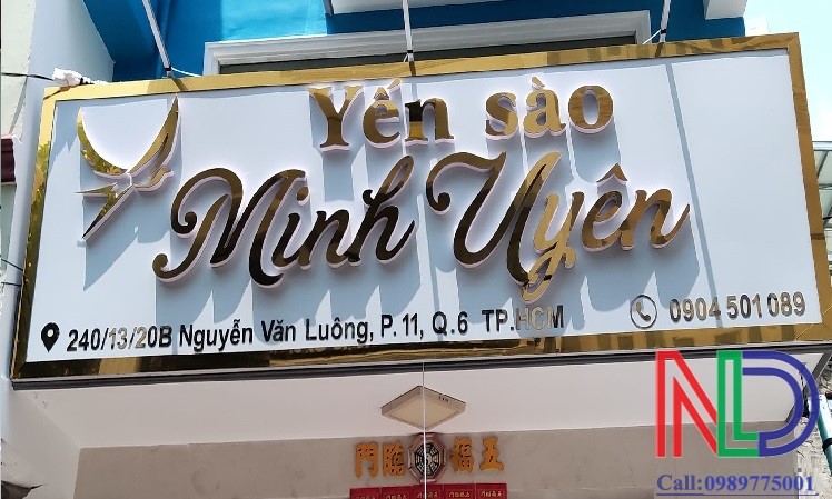 Thiết kế thi công bảng hiệu