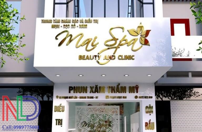 Thiết kế thi công chữ nổi
