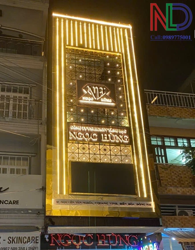 Thiết kế thi công chữ nổi