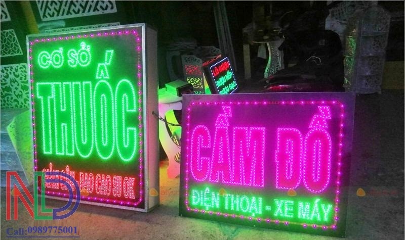 Thiết kế thi công hộp đèn