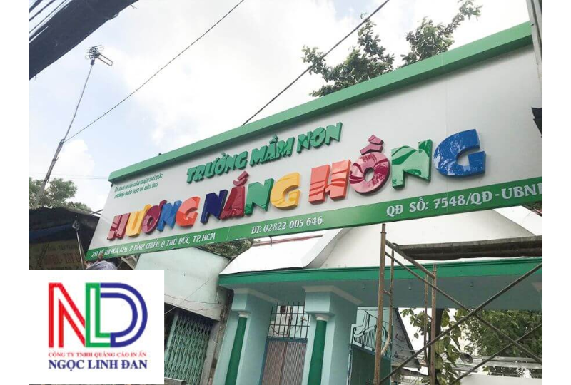 Tạo dựng thương hiệu ấn tượng với bảng hiệu phù hợp