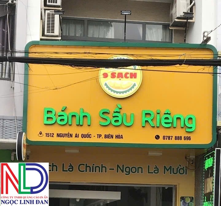 Thiết kế thi công bảng hiệu tại Đồng Nai