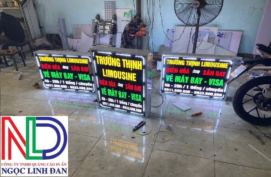 Thiết kế thi công hộp đèn led