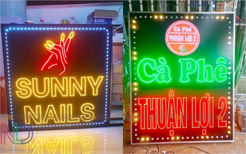 Thiết kế thi công hộp đèn led