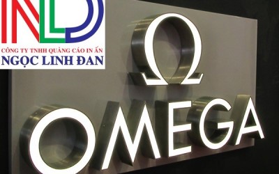 Những thiết kế ấn tượng cho bảng hiệu chữ inox