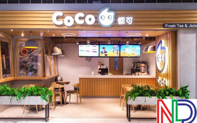 Quảng cáo quán ăn và nhà hàng ấn tượng với chữ nổi mica