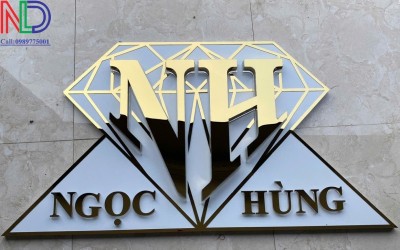 Quy trình thiết kế và thi công chữ nổi quảng cáo